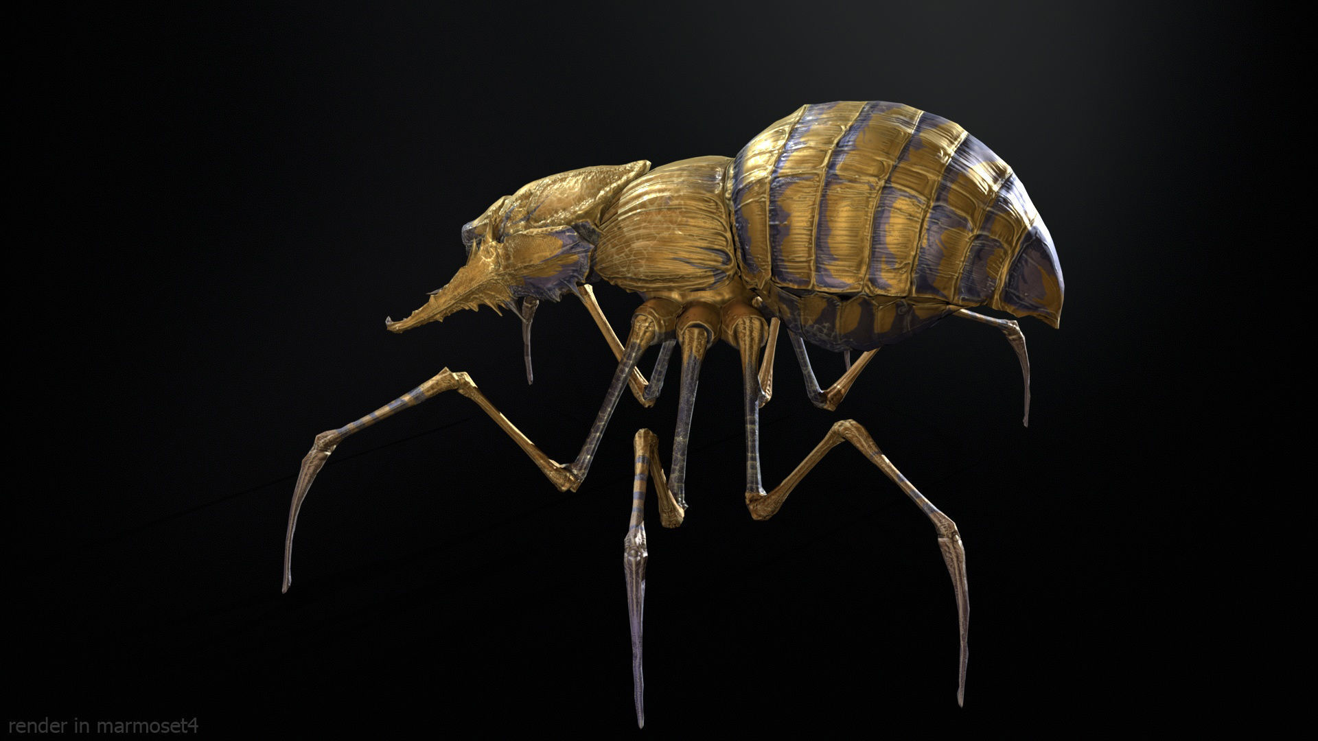 Scorobey Low-poly 3D model_3