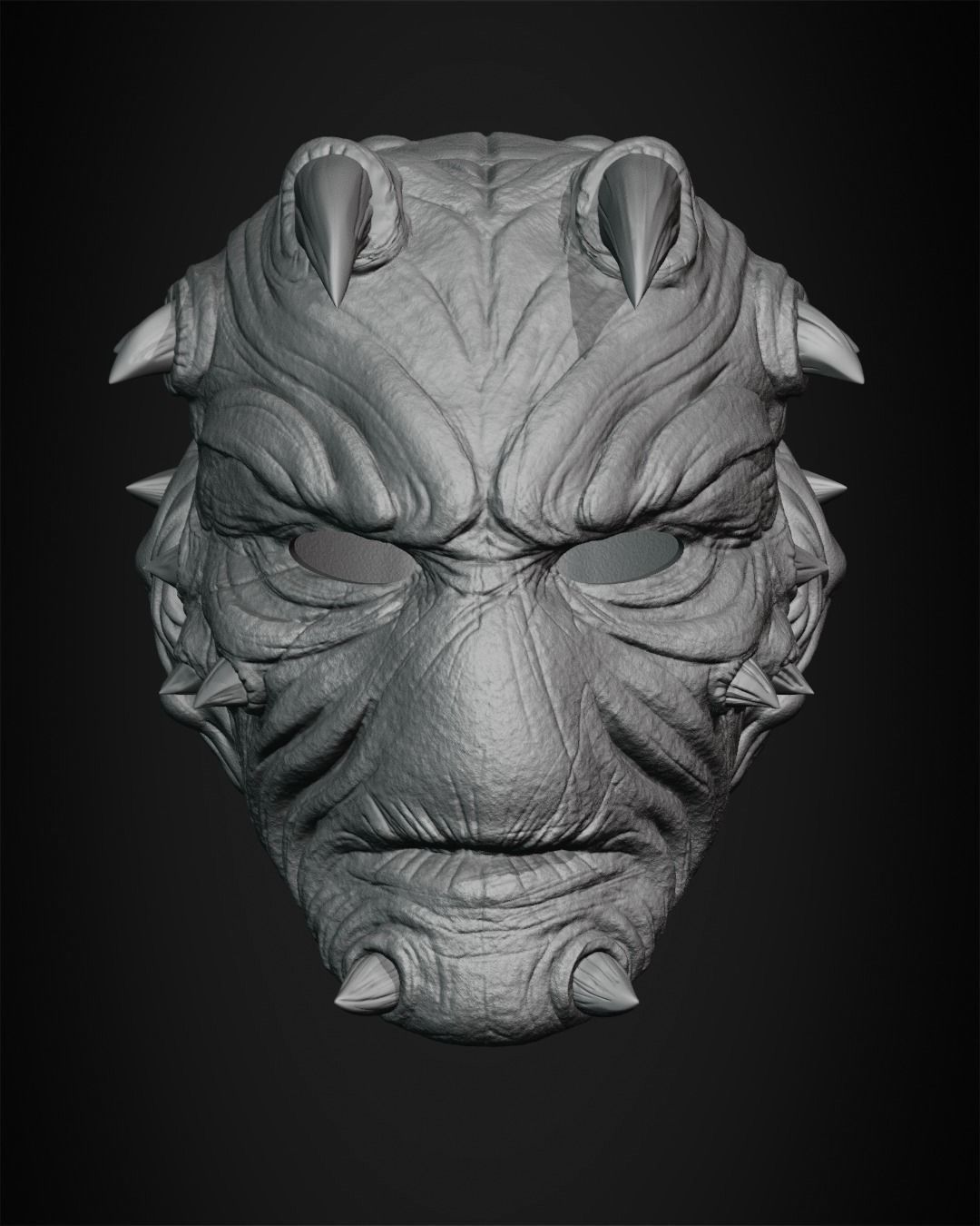The Mandalorian Vane the Pirate Mask for Cosplay 3D print model_10