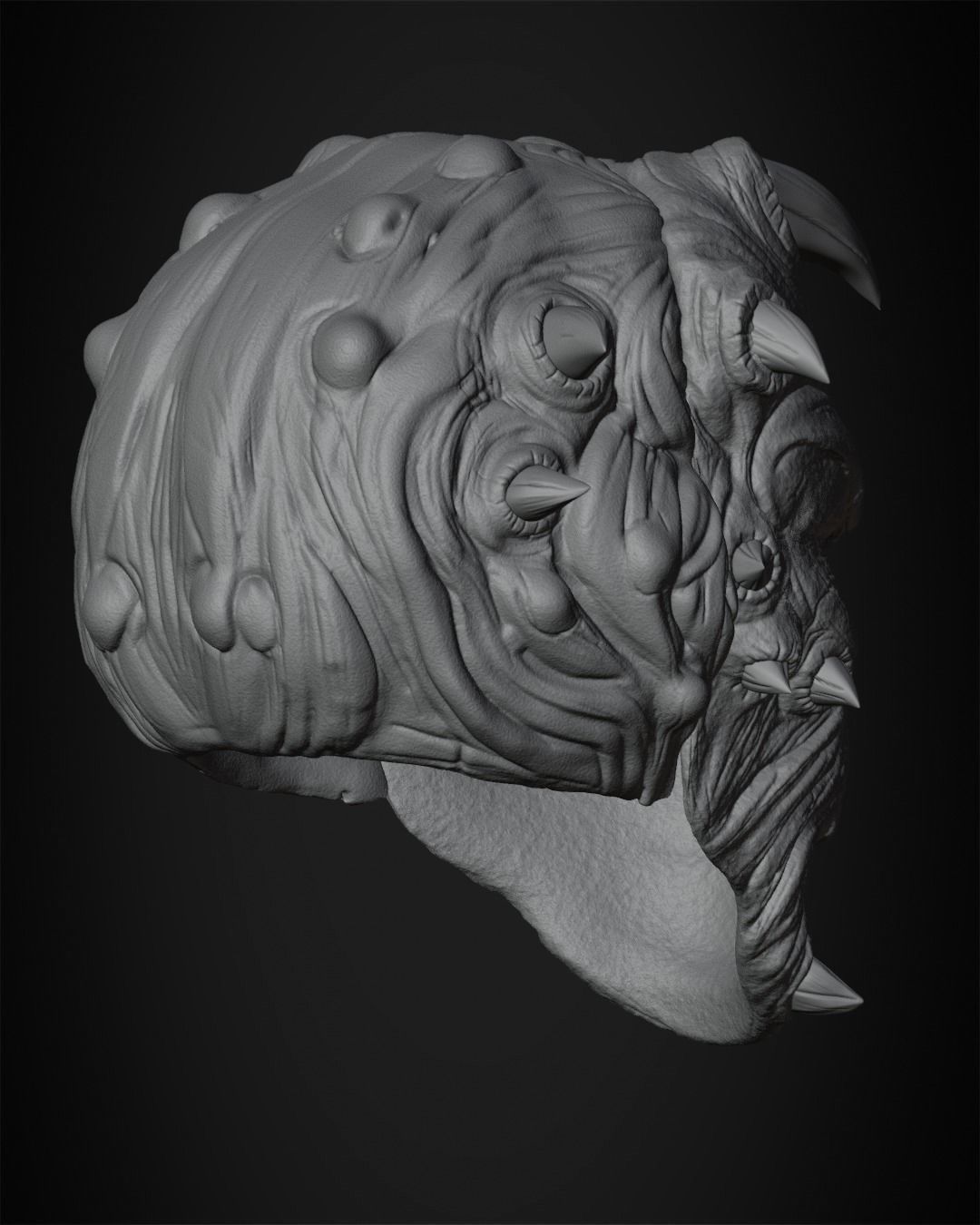 The Mandalorian Vane the Pirate Mask for Cosplay 3D print model_13