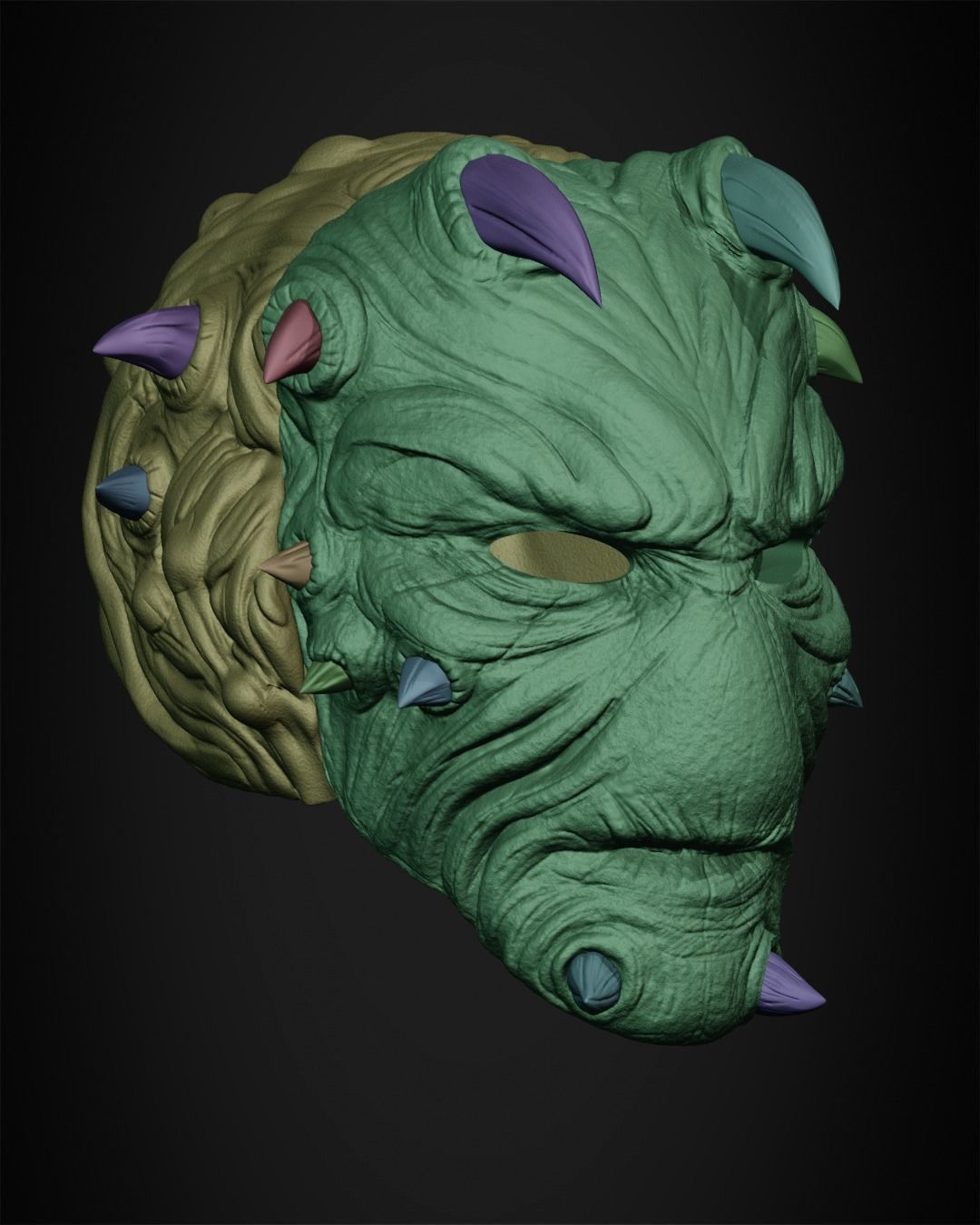 The Mandalorian Vane the Pirate Mask for Cosplay 3D print model_22