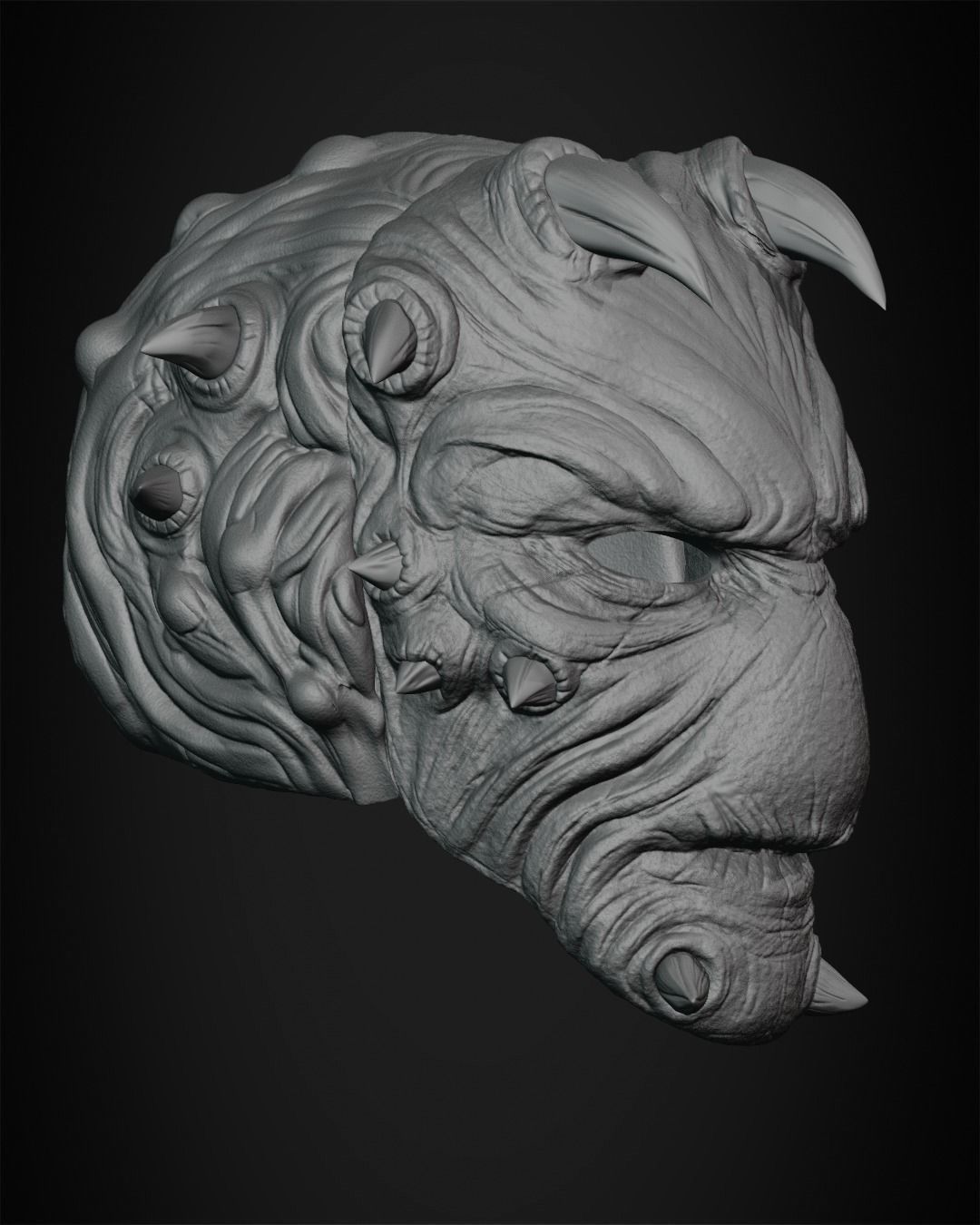 The Mandalorian Vane the Pirate Mask for Cosplay 3D print model_14