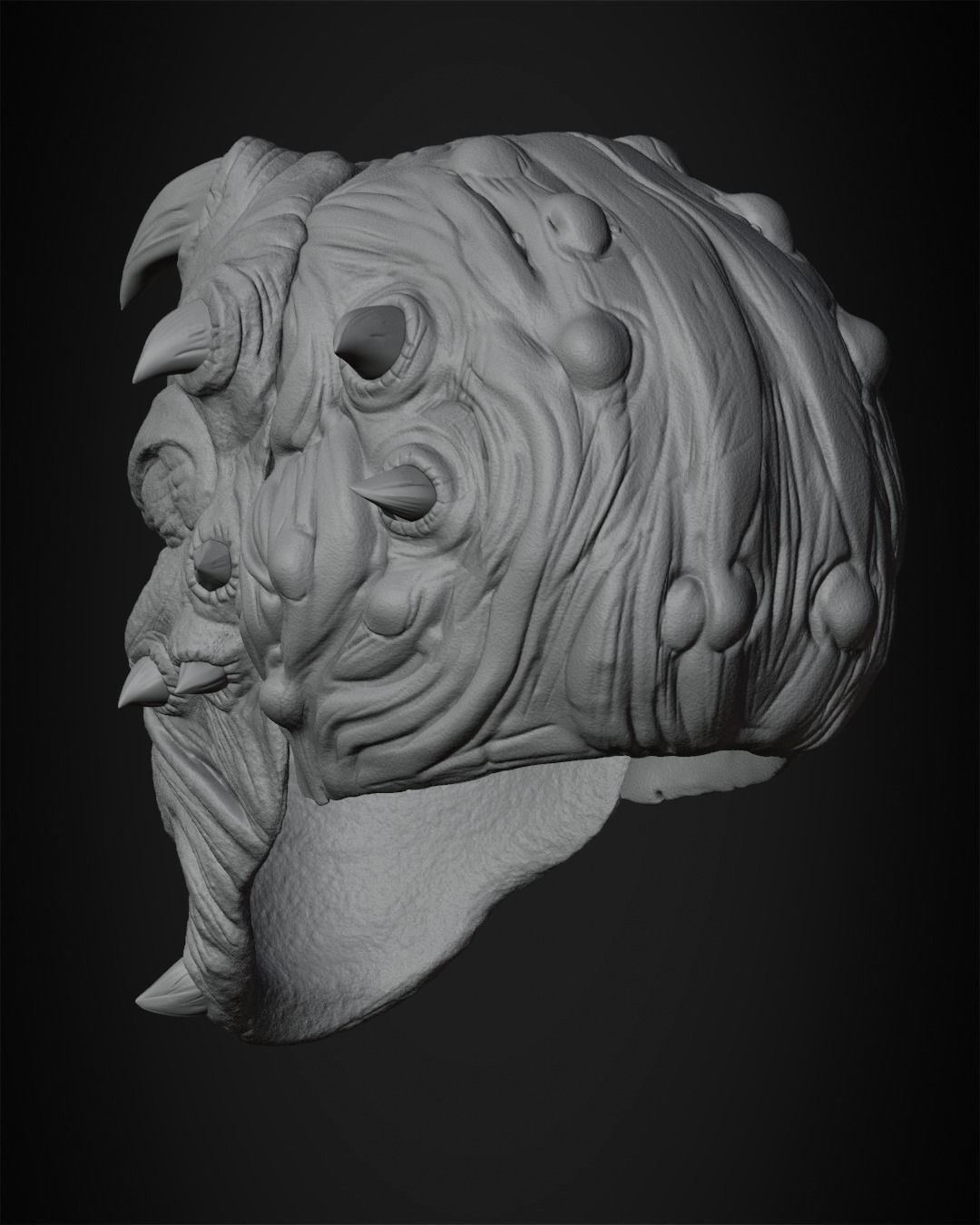 The Mandalorian Vane the Pirate Mask for Cosplay 3D print model_12