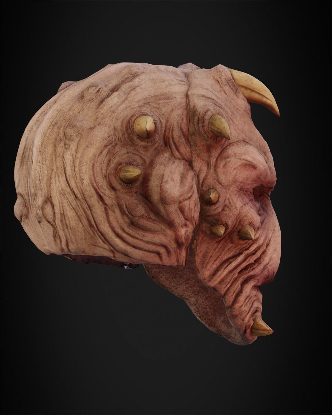 The Mandalorian Vane the Pirate Mask for Cosplay 3D print model_7