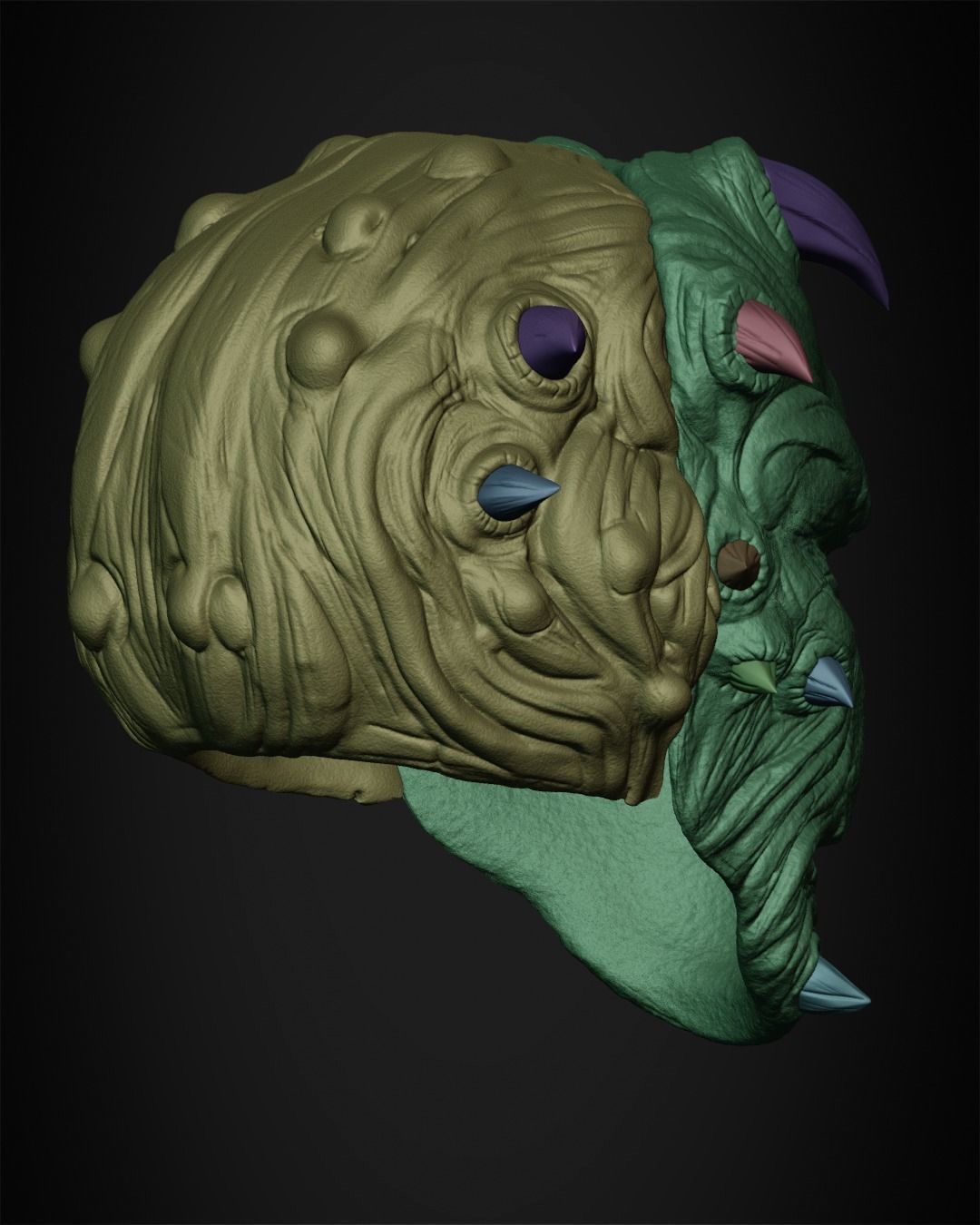 The Mandalorian Vane the Pirate Mask for Cosplay 3D print model_20