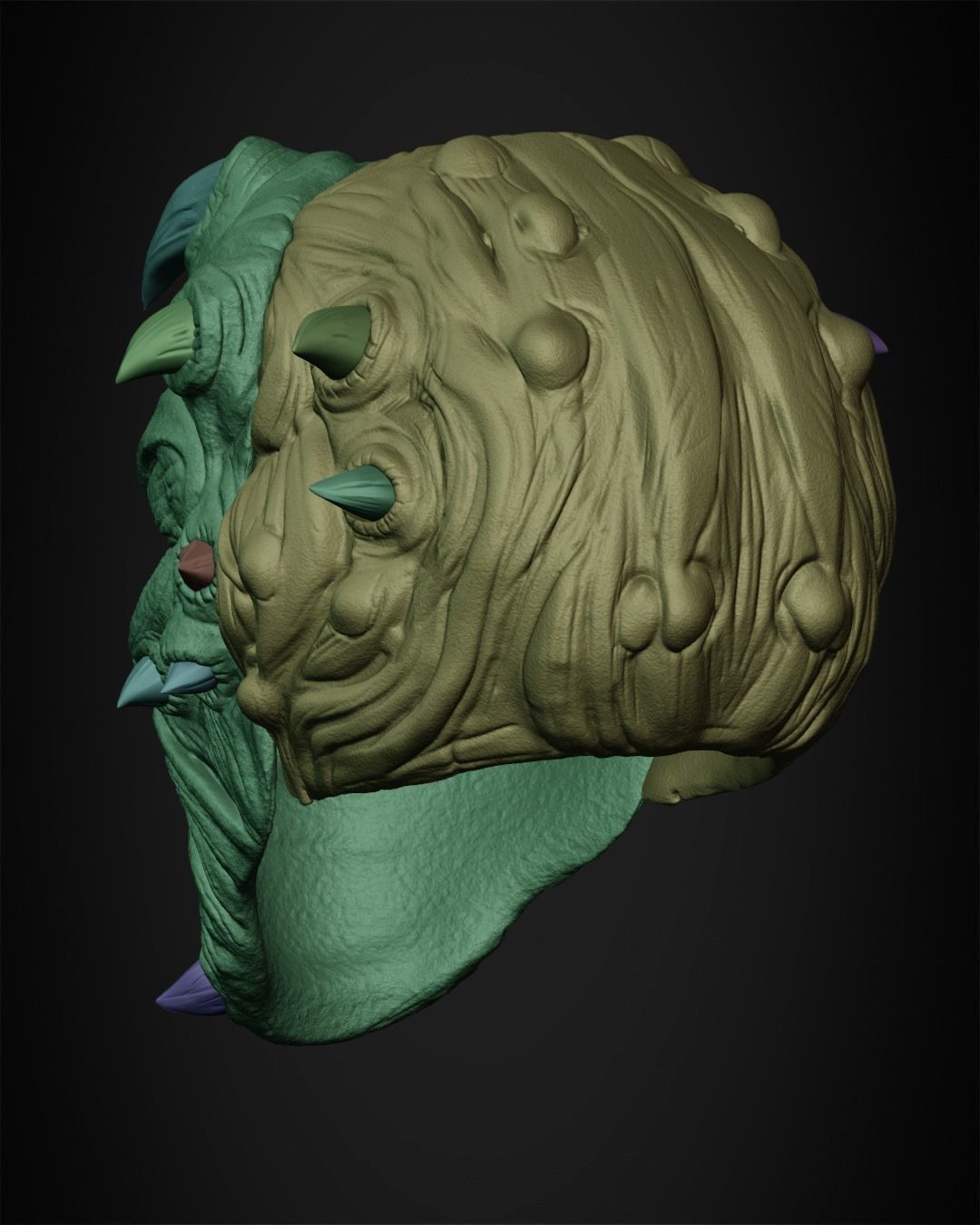 The Mandalorian Vane the Pirate Mask for Cosplay 3D print model_18