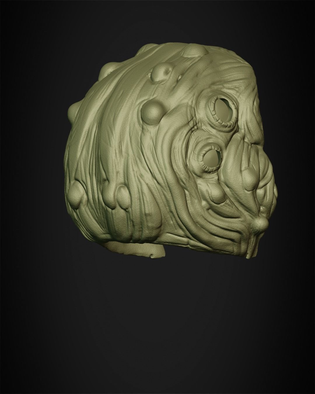 The Mandalorian Vane the Pirate Mask for Cosplay 3D print model_32