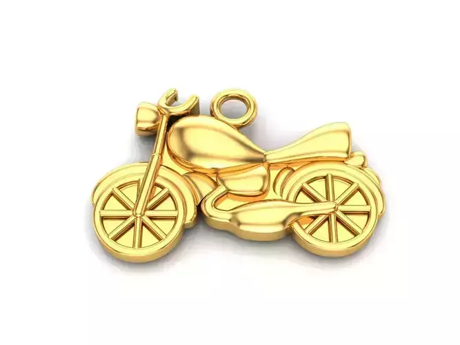 0128 - Bike Pendant
