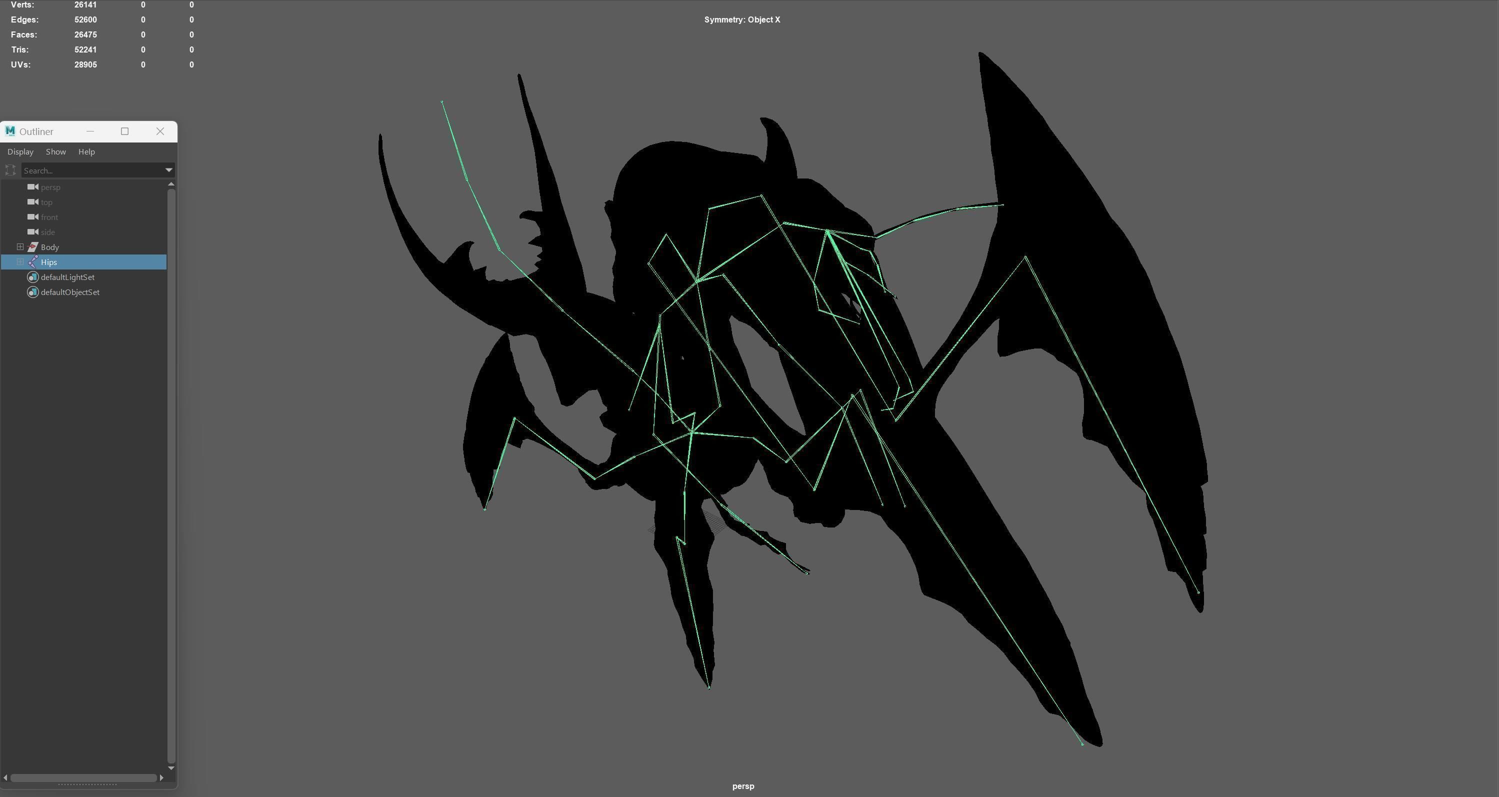 Bogomol Low-poly 3D model_32