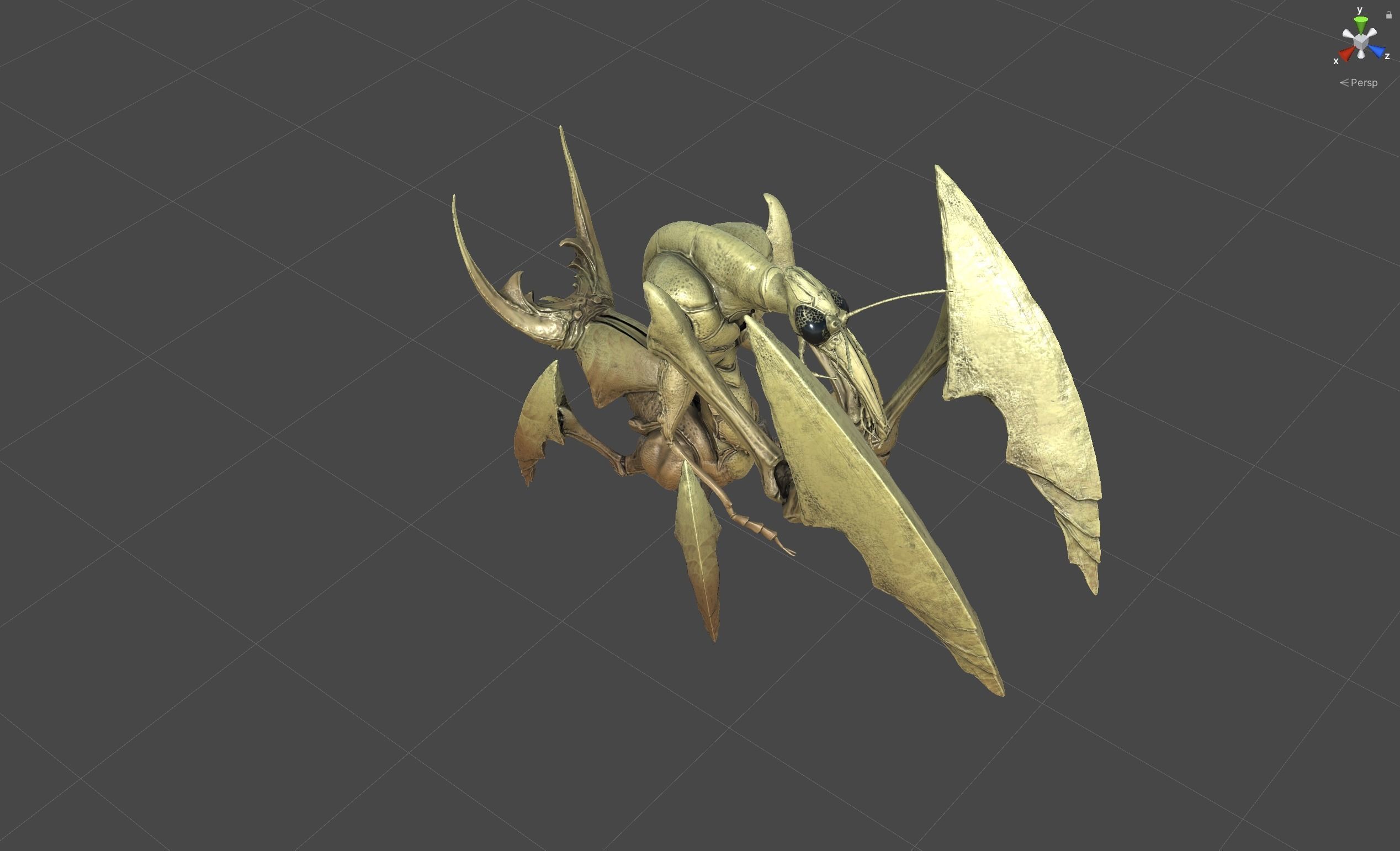 Bogomol Low-poly 3D model_31