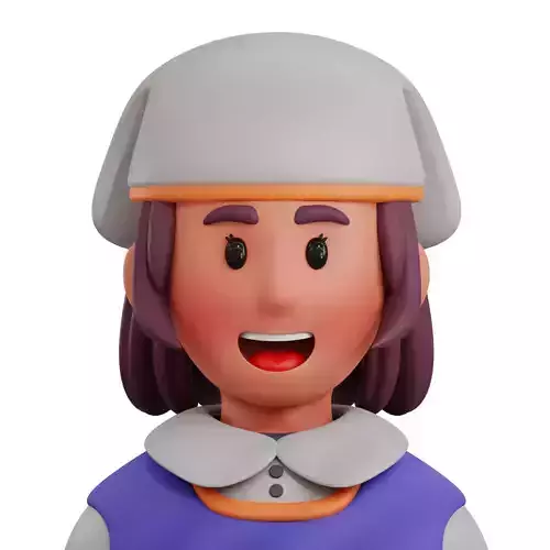 3D Swedish Traditional Costume