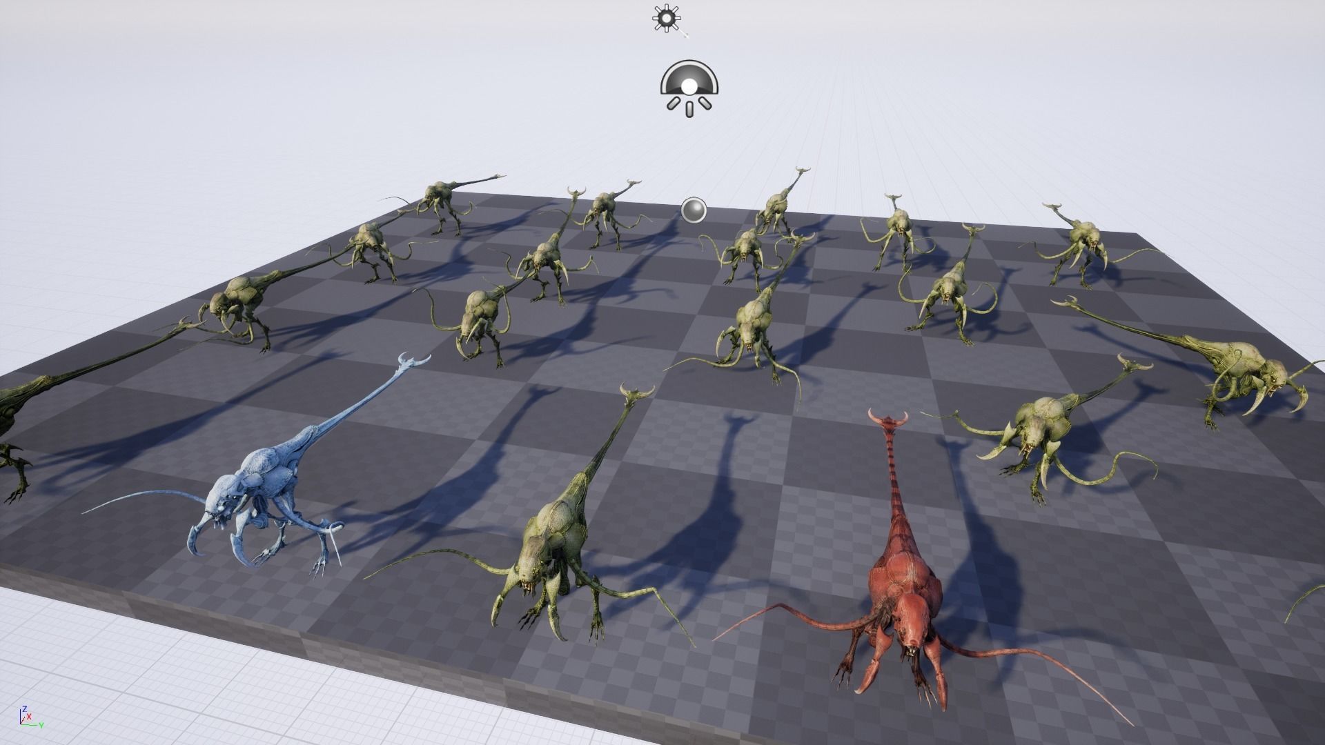 Raptor Low-poly 3D model_32