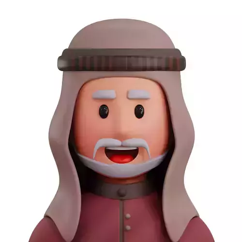 3D Arabian Traditional Costume