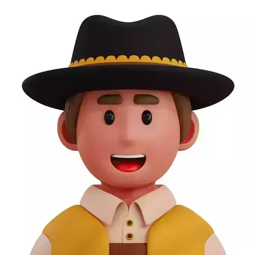 3D Austrian Traditional Costume