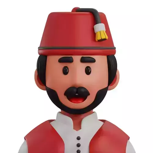 3D Turkish Traditional Costume