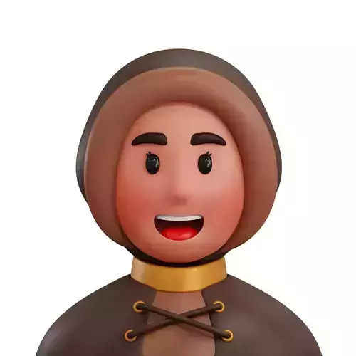 3D Inuit Female Traditional Costume