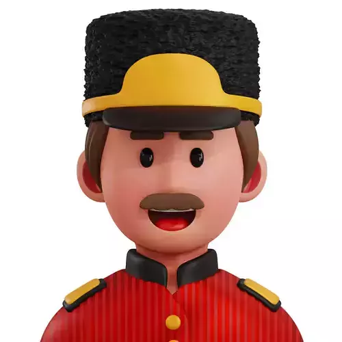 3D English Traditional Costume