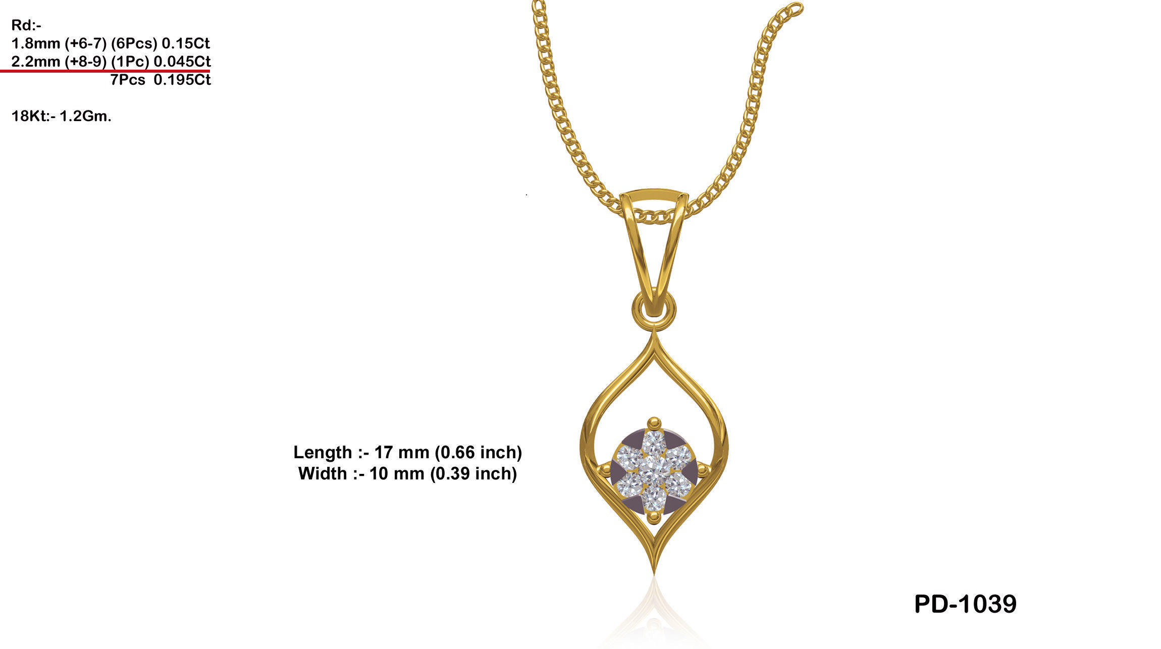 Women Unique Pendant STL JCD Details 3D print model_1