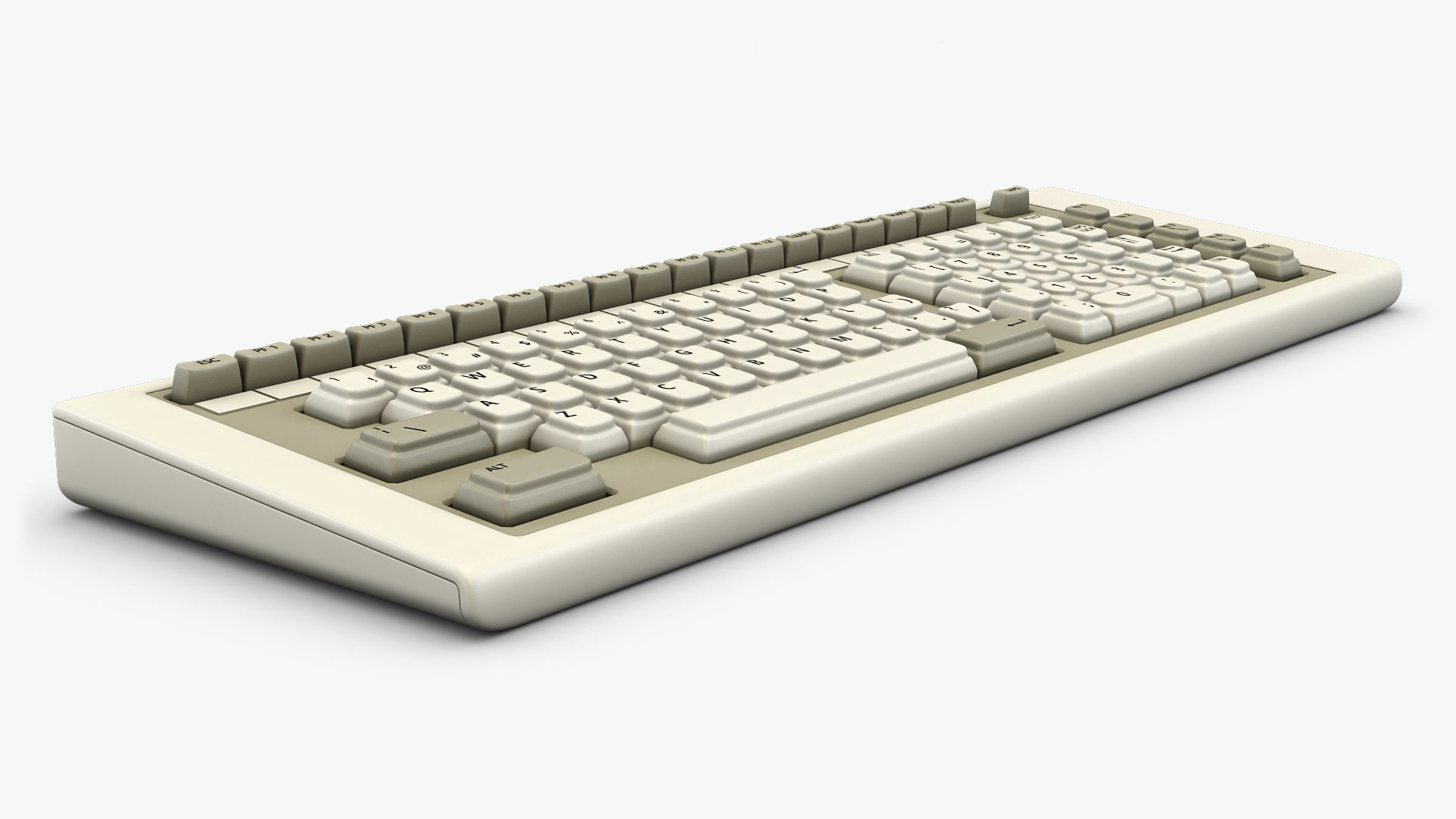 Keyboard v 1 3D model_6