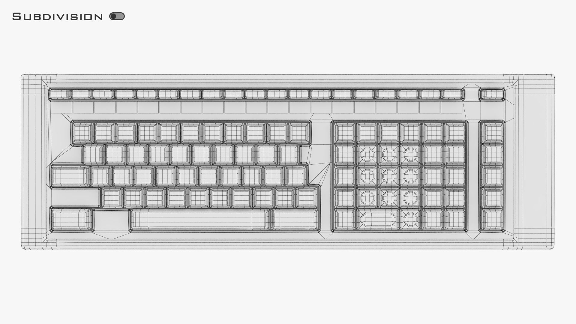 Keyboard v 1 3D model_31