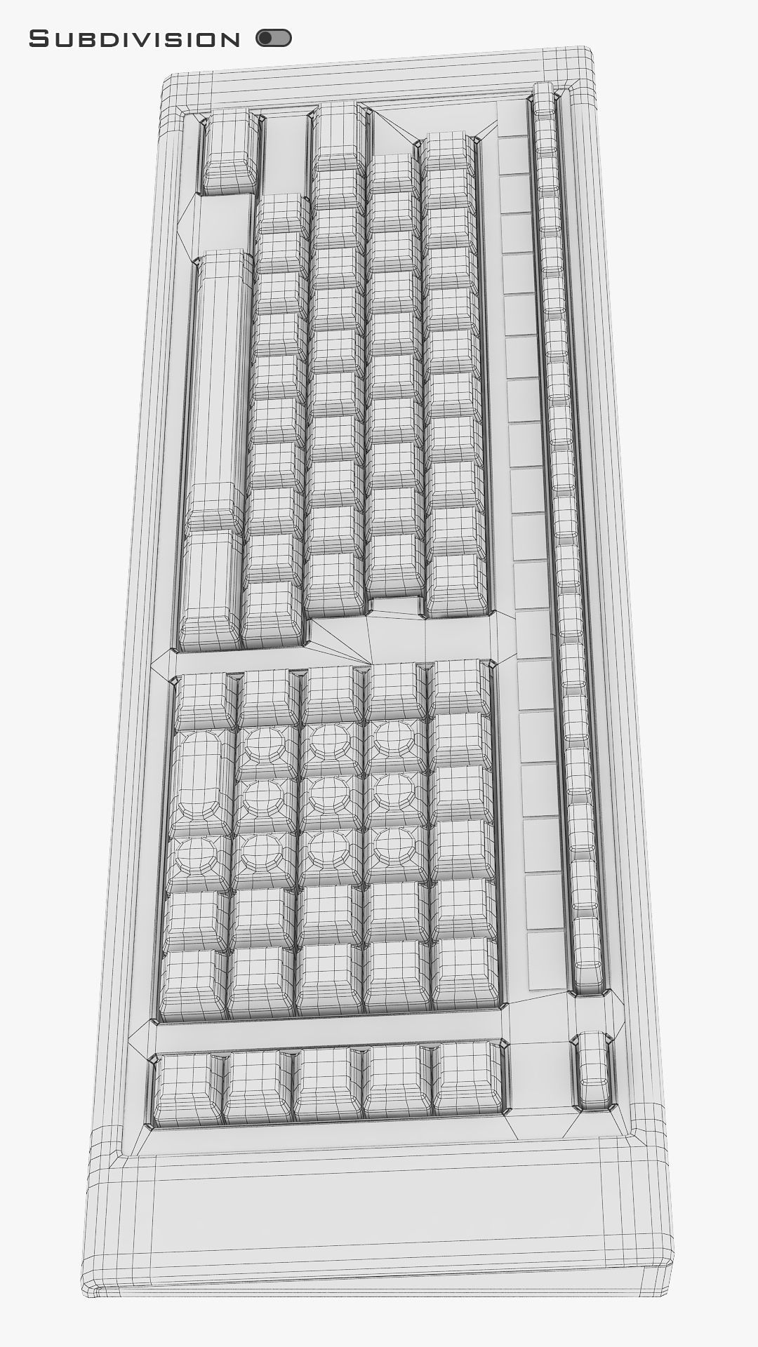 Keyboard v 1 3D model_25