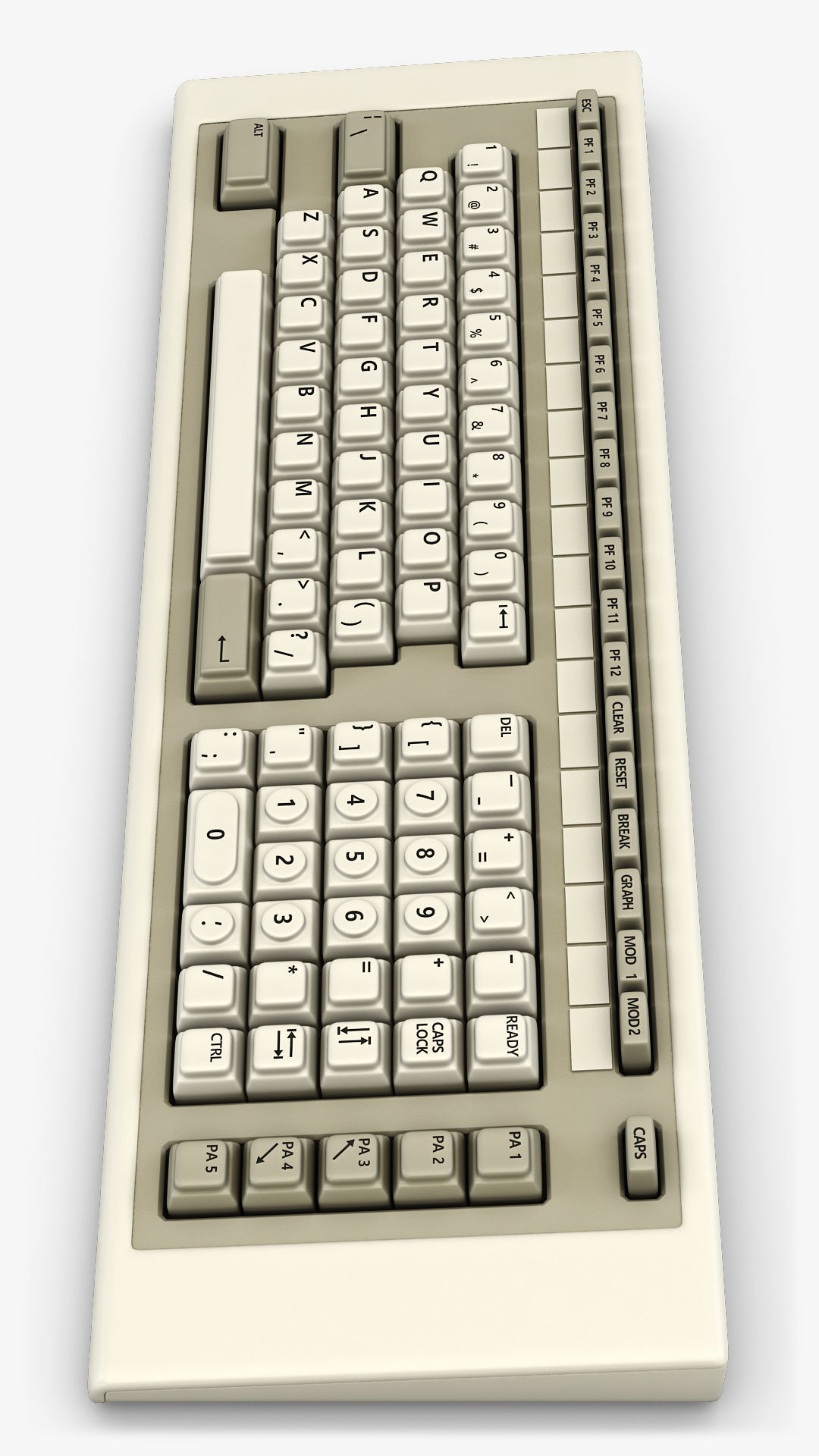 Keyboard v 1 3D model_7
