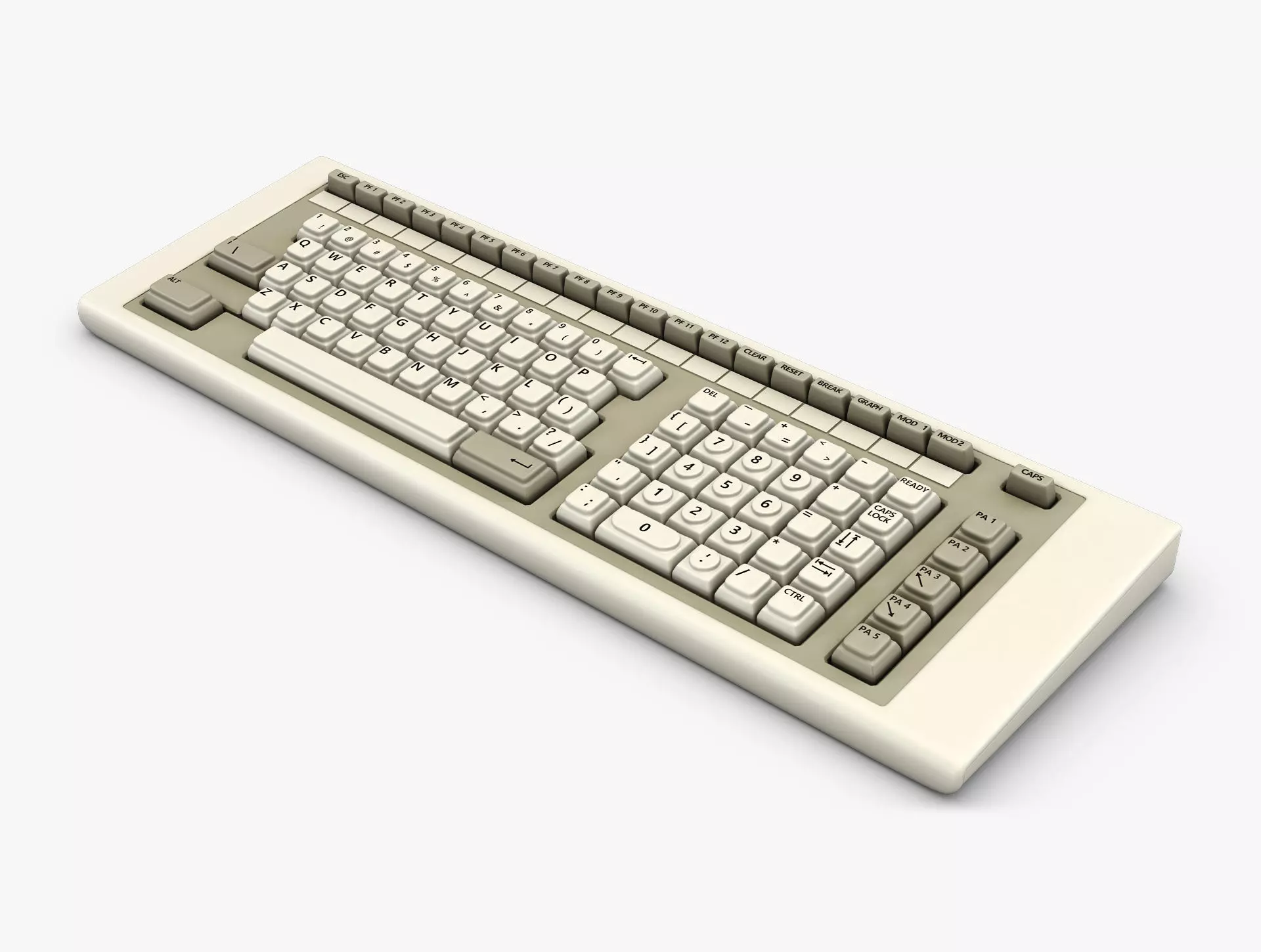 Keyboard v 1 3D model_0