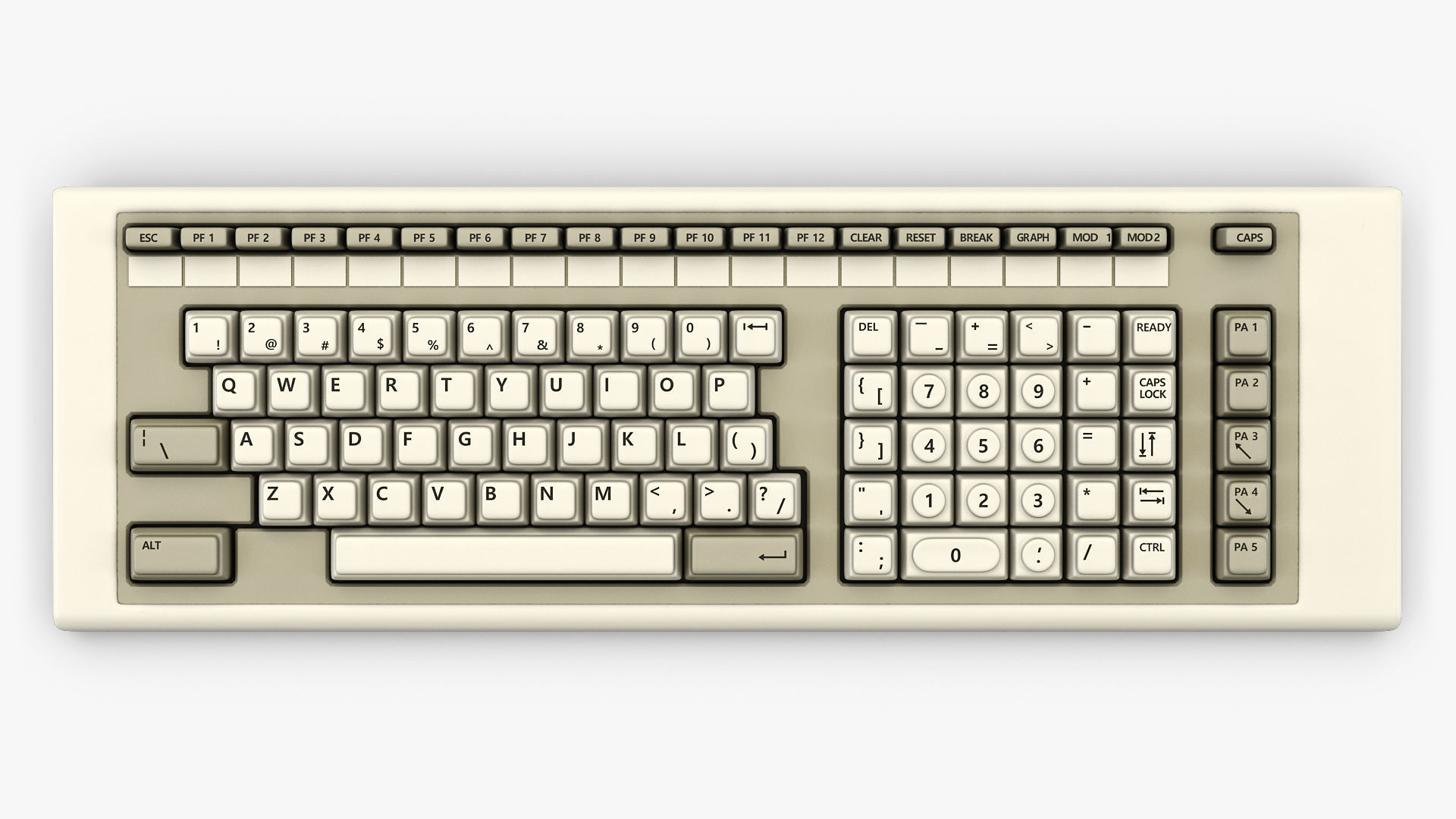 Keyboard v 1 3D model_10