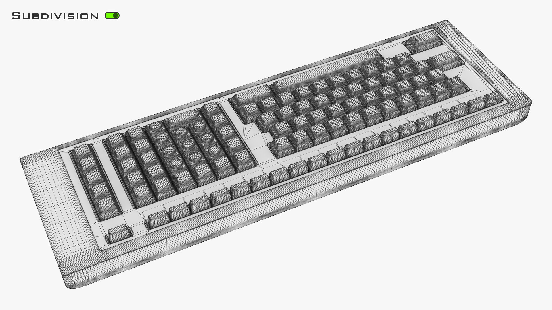 Keyboard v 1 3D model_18