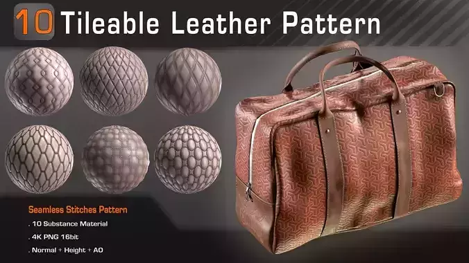 Tileable Laether Pattern