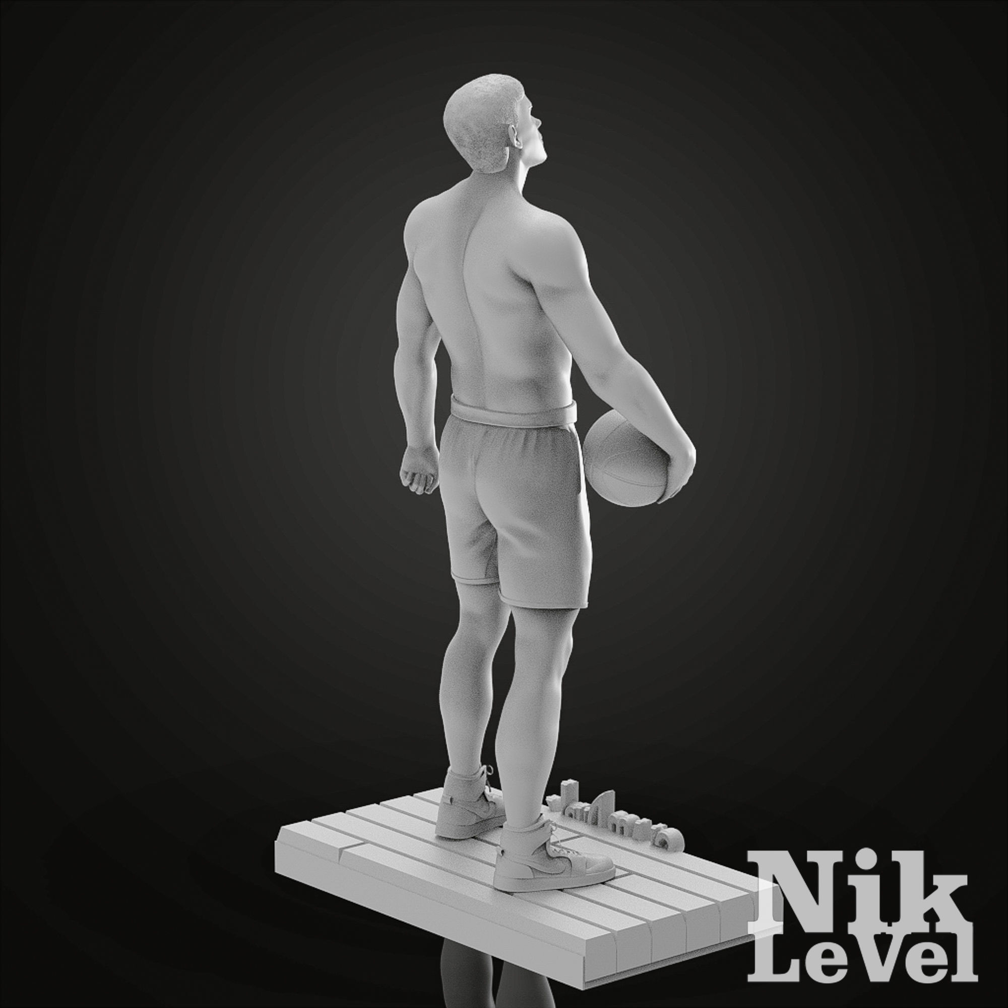 Sakuragi Hanamichi Slamdunk 3D Printable 2 3D print model_12