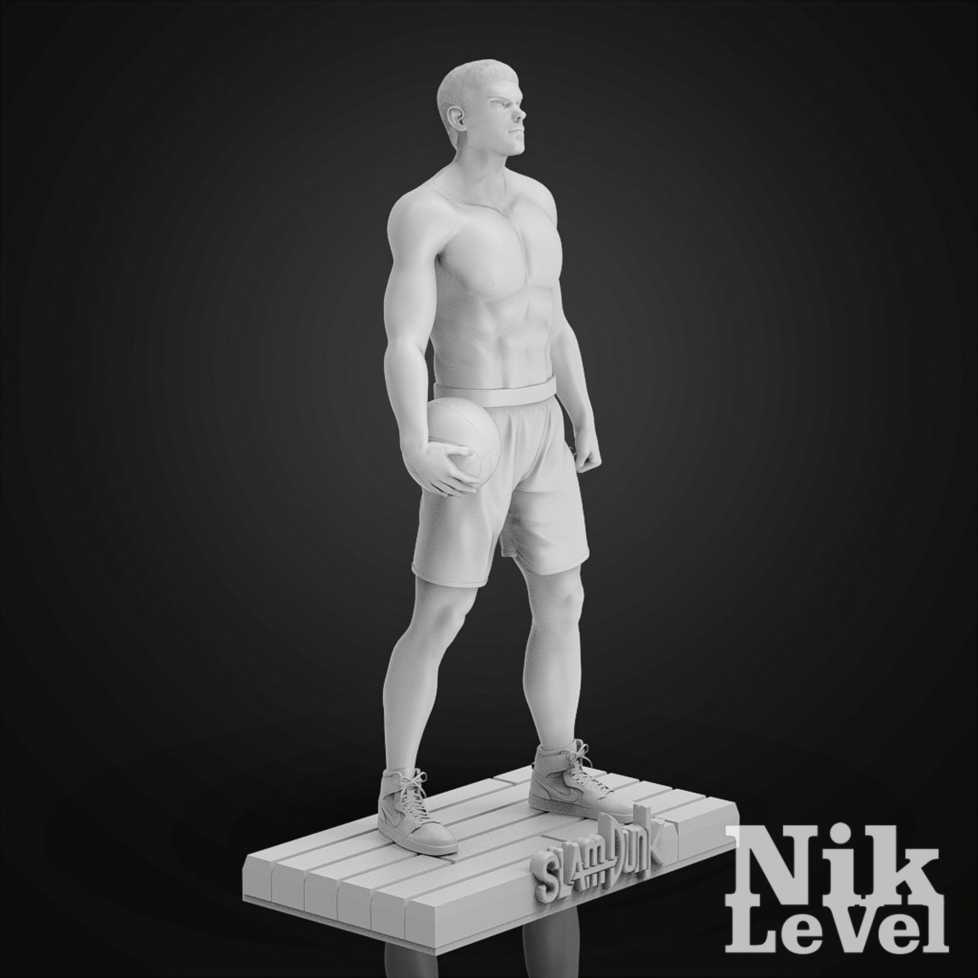 Sakuragi Hanamichi Slamdunk 3D Printable 2 3D print model_10