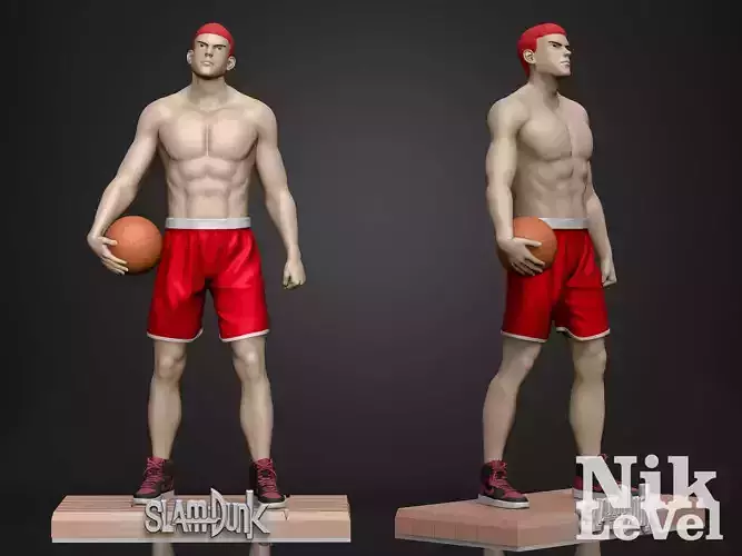 Sakuragi Hanamichi Slamdunk 3D Printable 2