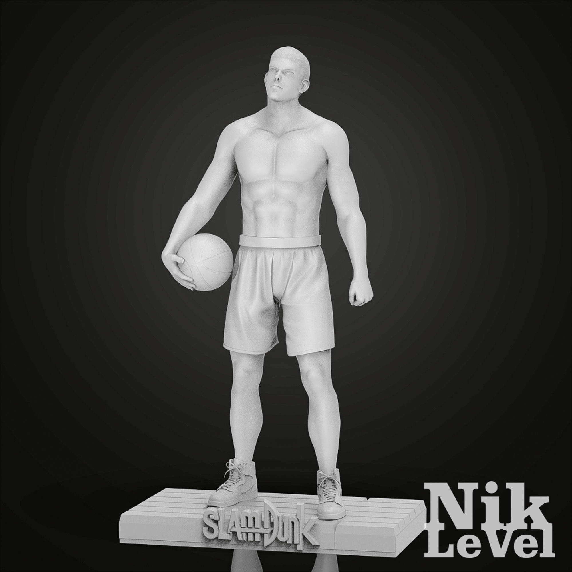 Sakuragi Hanamichi Slamdunk 3D Printable 2 3D print model_15