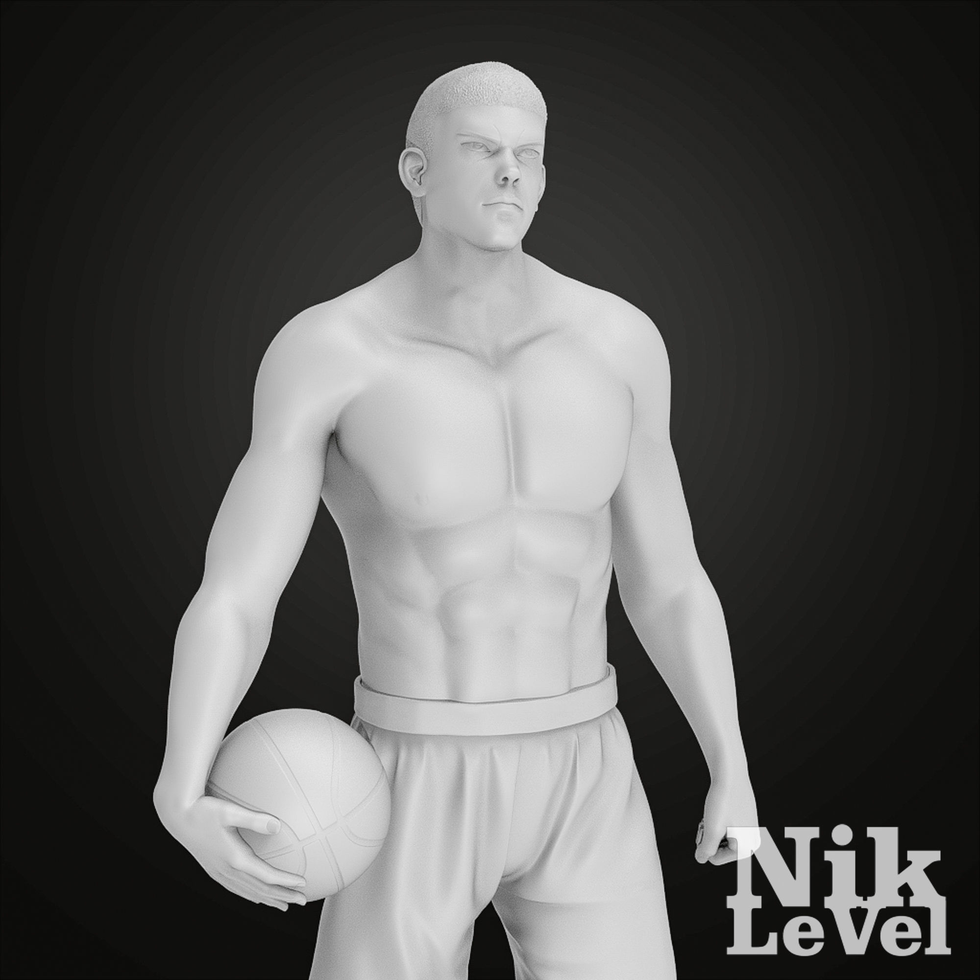 Sakuragi Hanamichi Slamdunk 3D Printable 2 3D print model_13