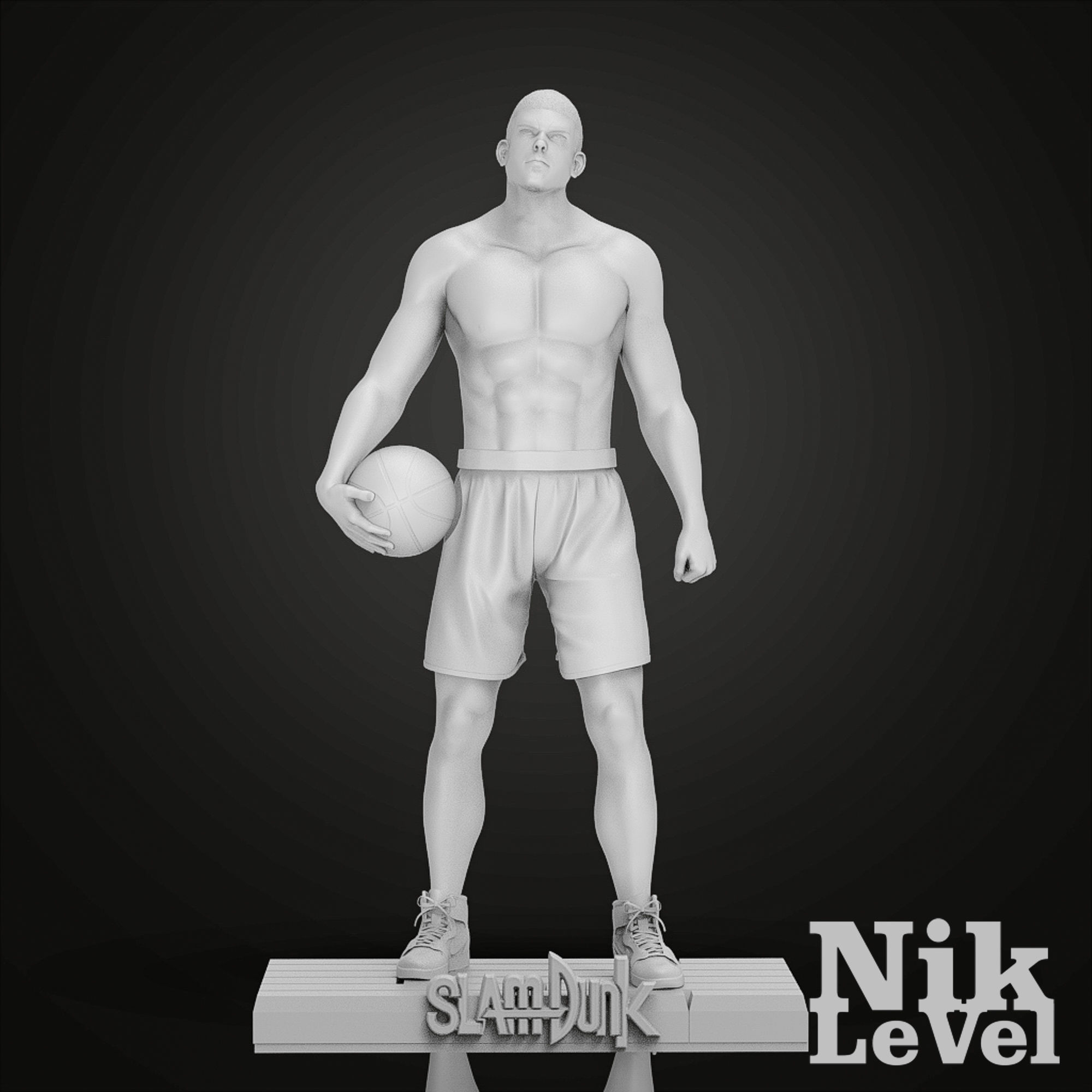 Sakuragi Hanamichi Slamdunk 3D Printable 2 3D print model_14
