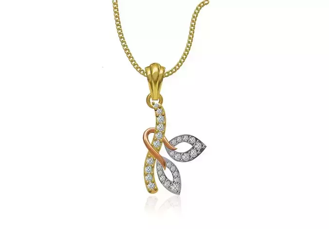 Women Unique Pendant STL JCD Details
