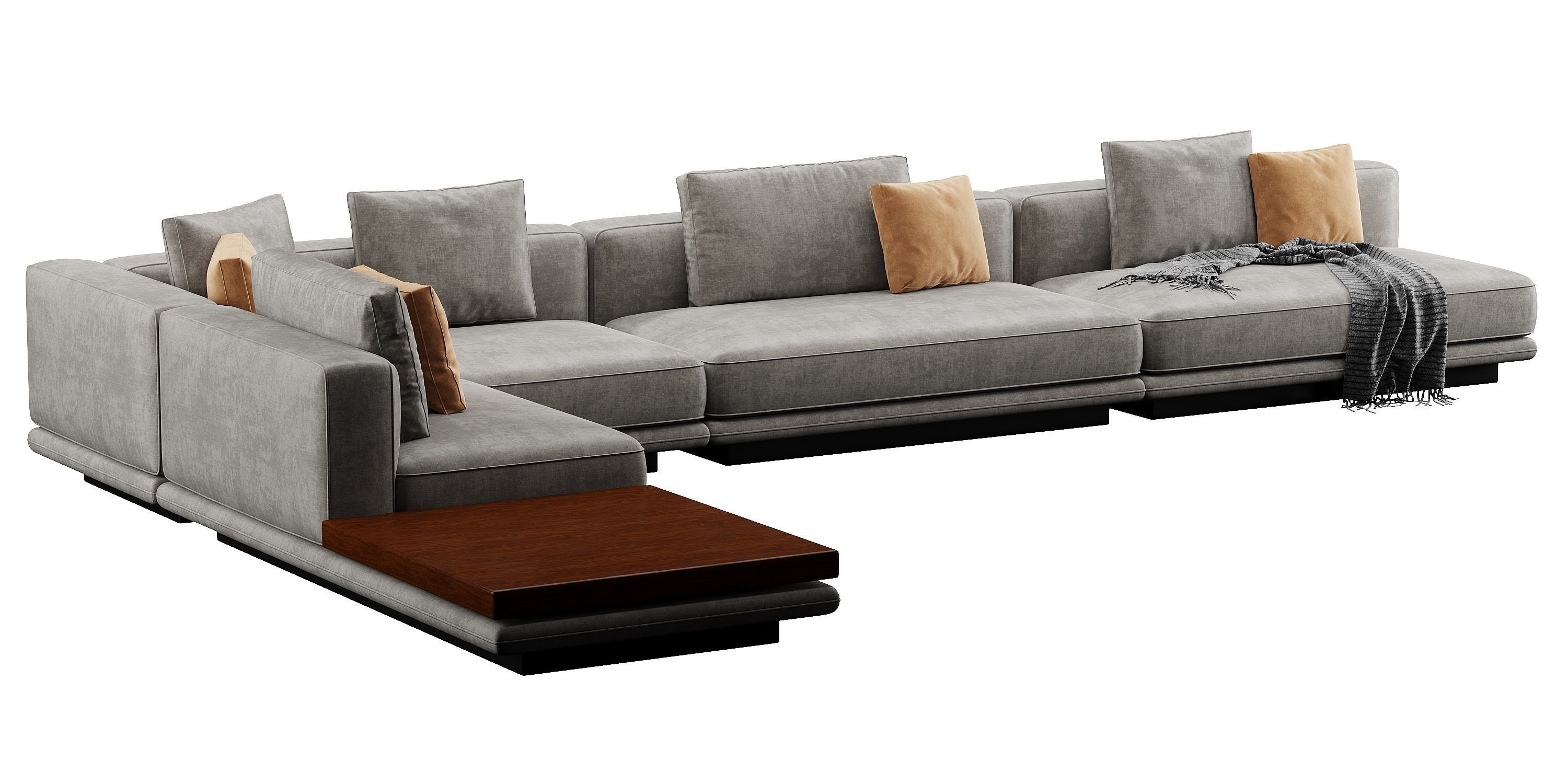 Horizonte Sofa Set 3D model_9