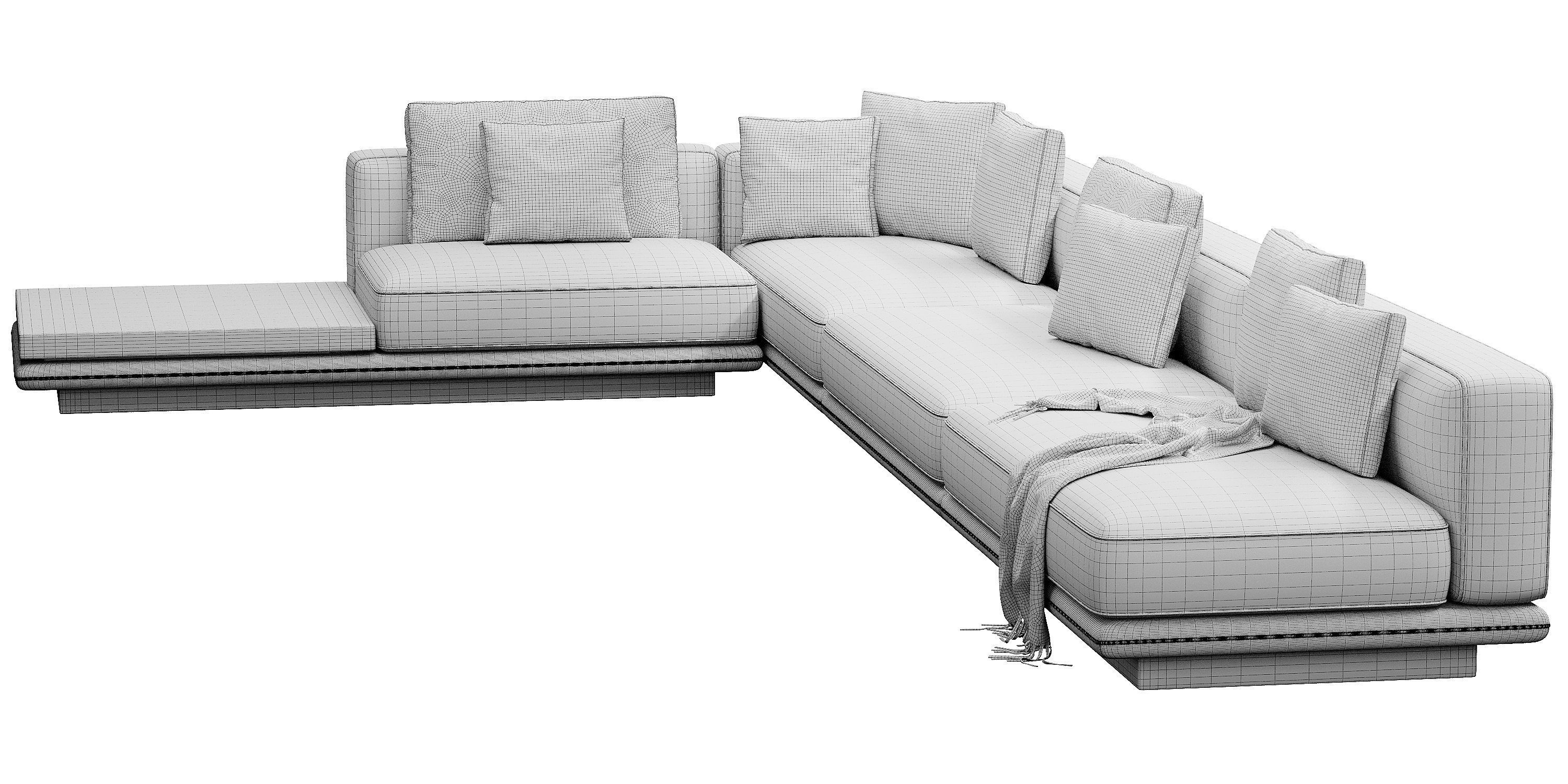 Horizonte Sofa Set 3D model_16