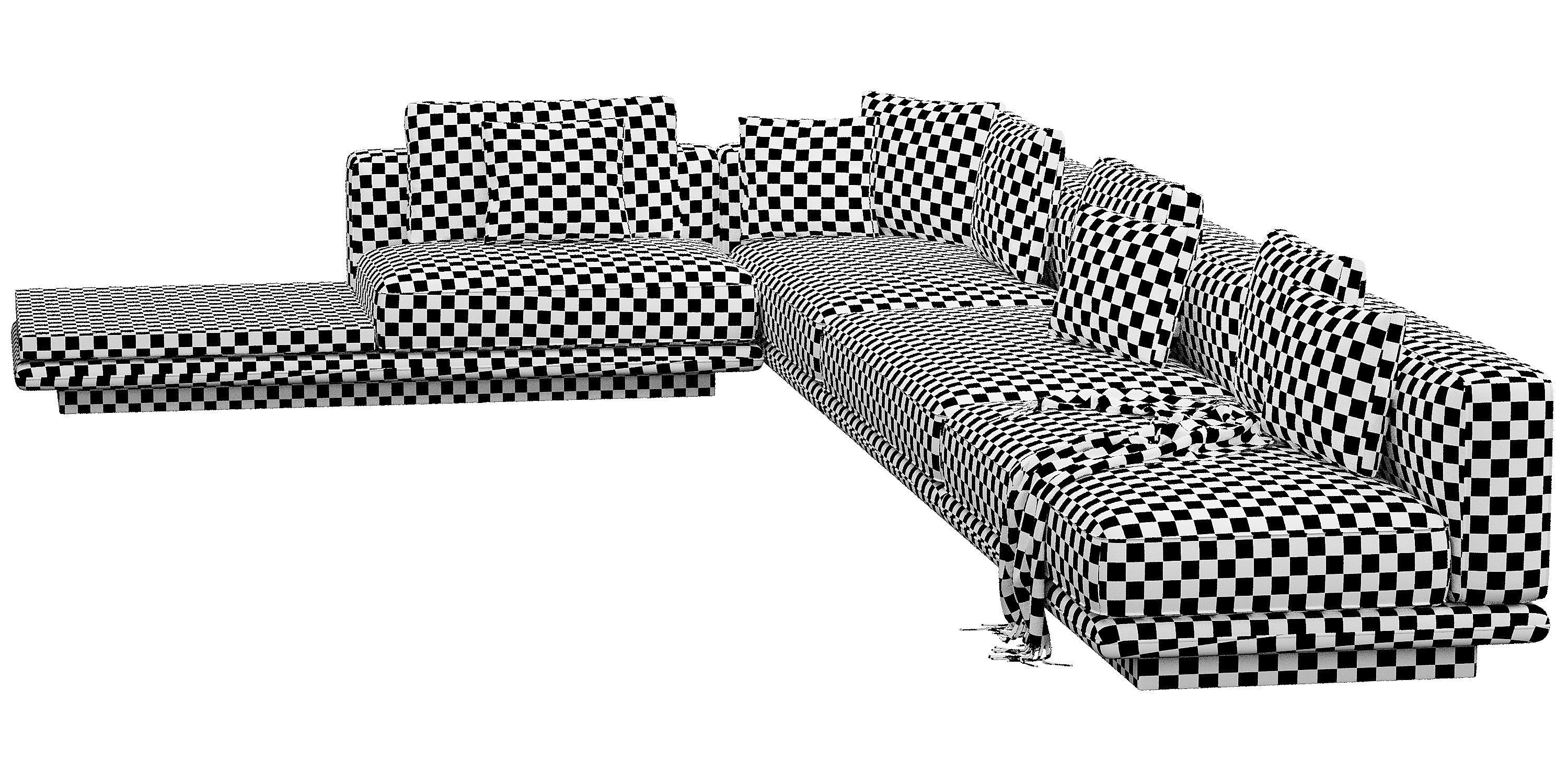Horizonte Sofa Set 3D model_5