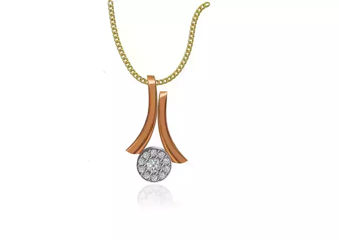 Women Unique Pendant STL JCD Details