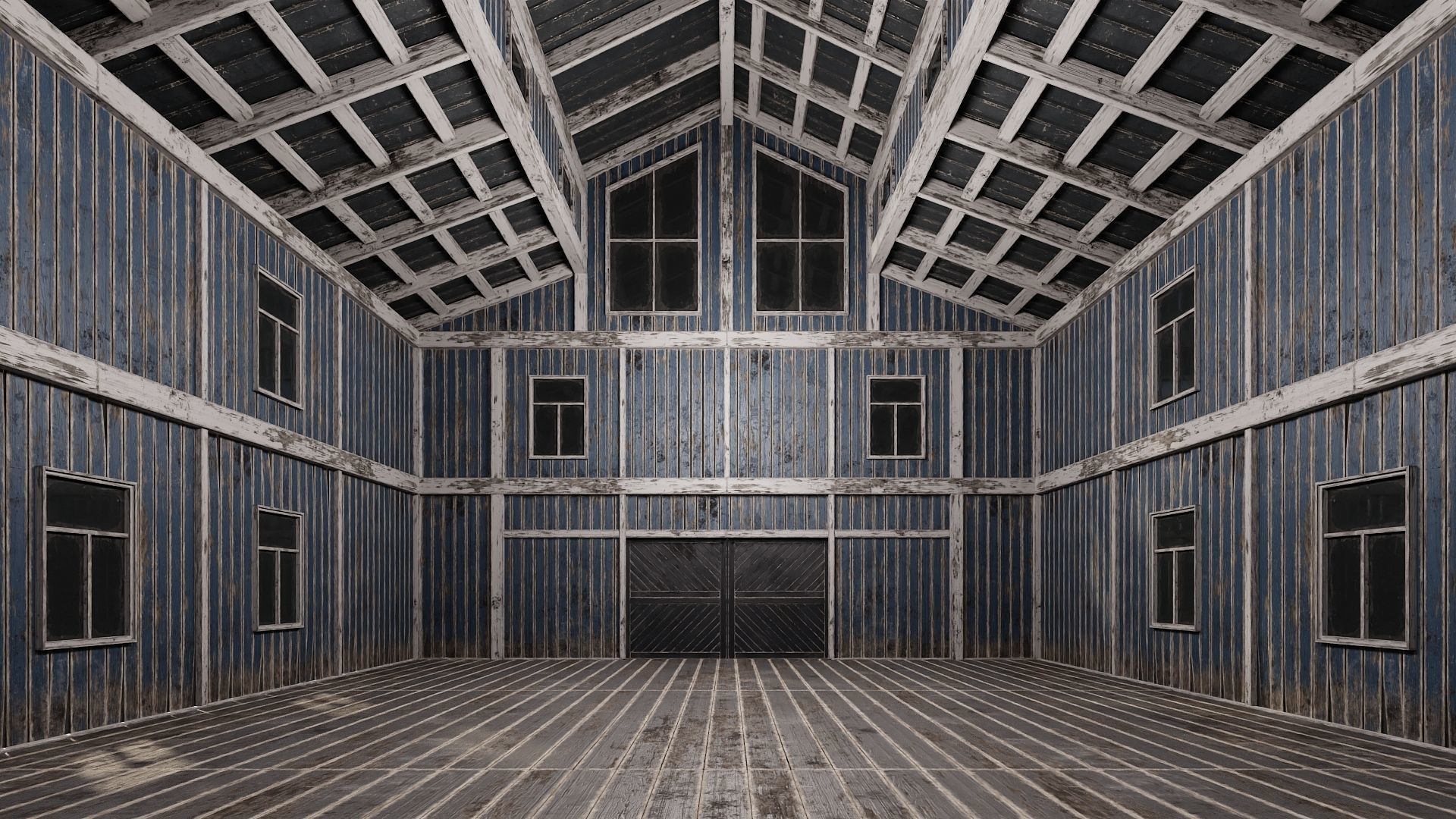 1 - 100 FARM BUILDINGS MEGA PACK 4K PBR Textures 3D Model Collection_45