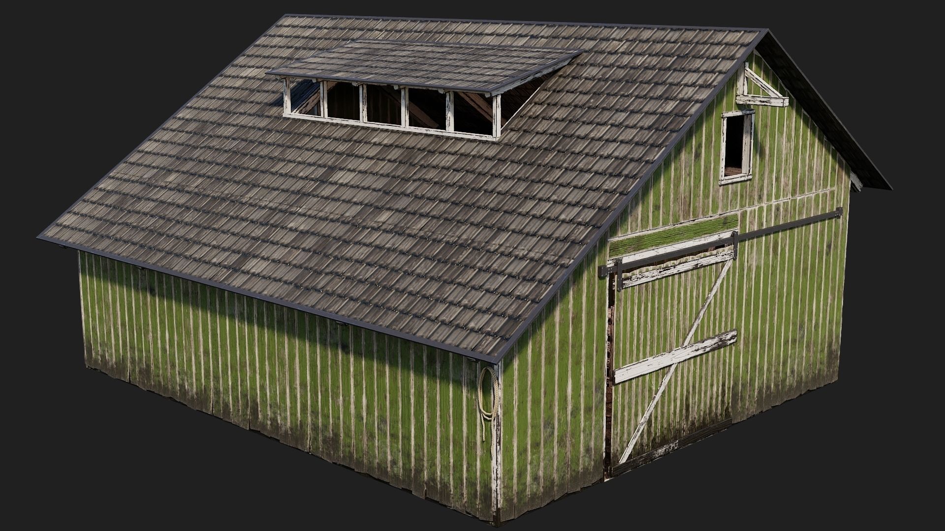 1 - 100 FARM BUILDINGS MEGA PACK 4K PBR Textures 3D Model Collection_33
