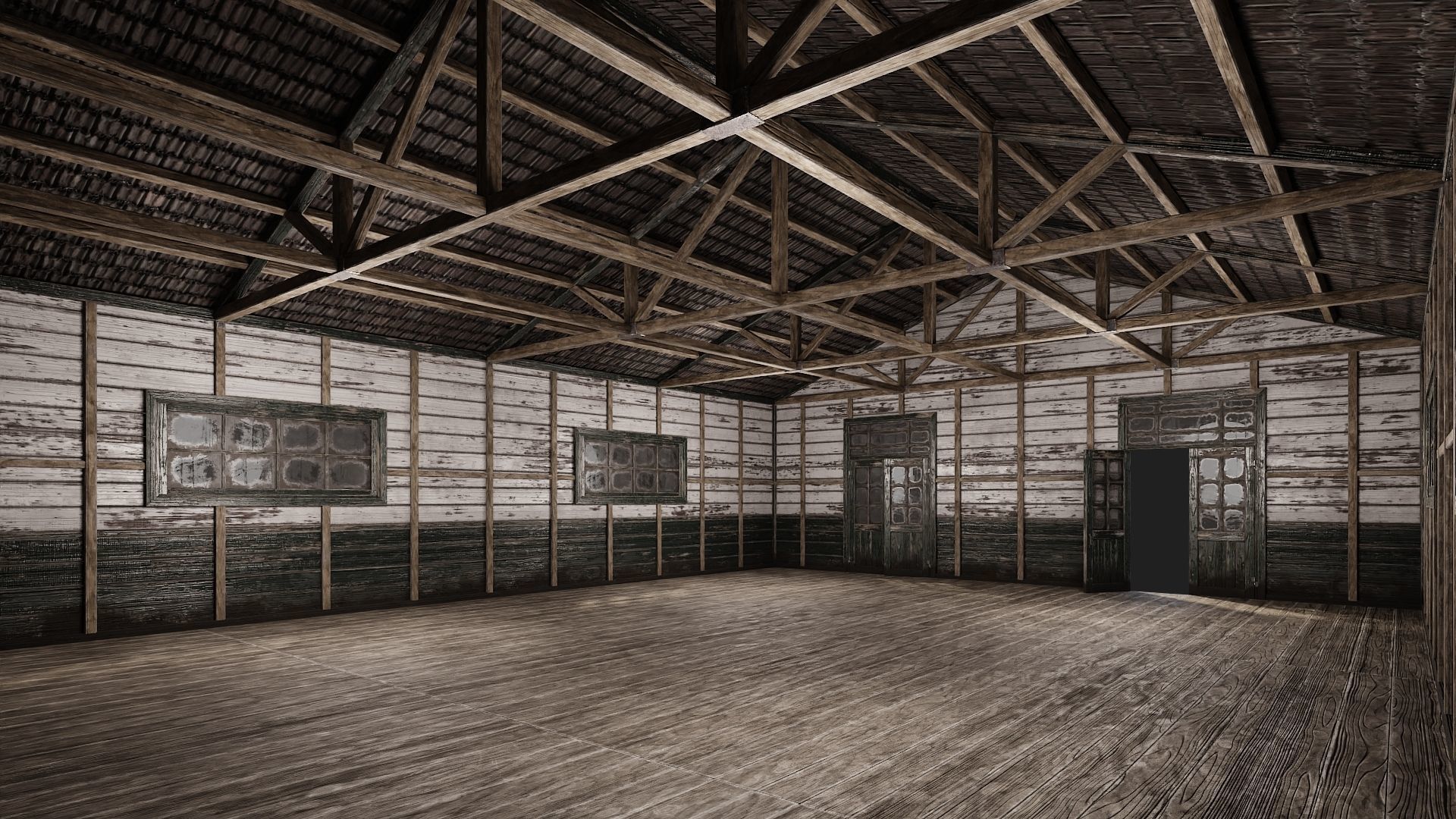 1 - 100 FARM BUILDINGS MEGA PACK 4K PBR Textures 3D Model Collection_35