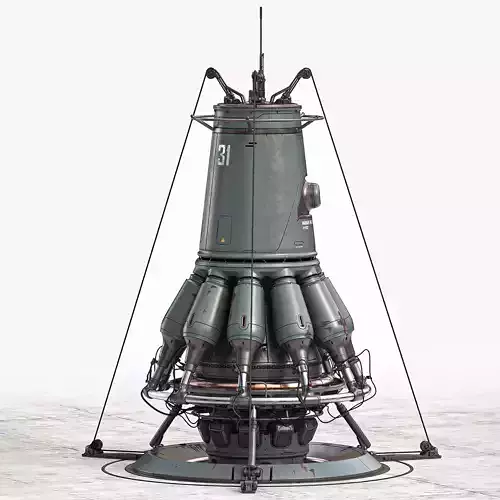 Generator Tower 3D model