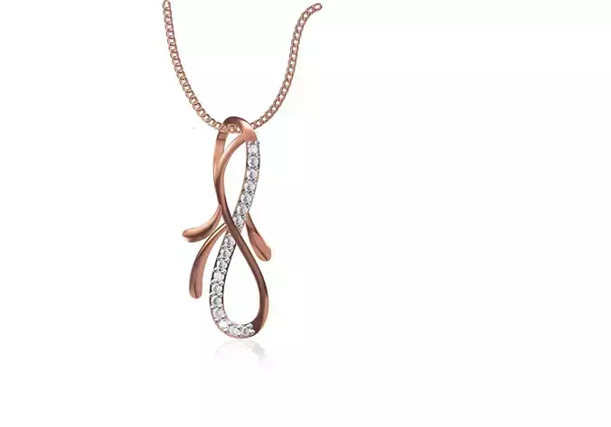 Women Unique Pendant STL JCD Details