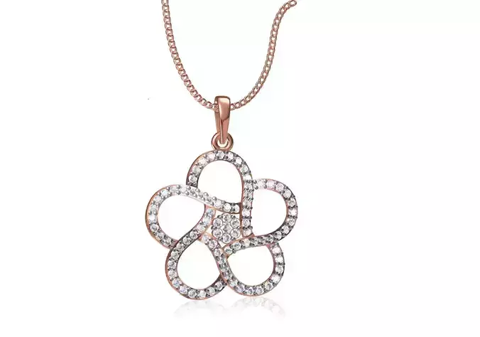 Women Unique Pendant STL JCD Details