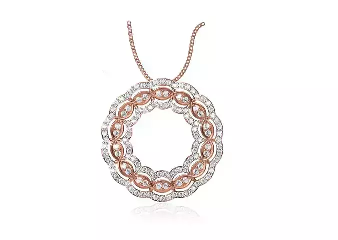 Women Unique Pendant STL JCD Details