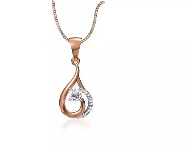 Women Unique Pendant STL JCD Details