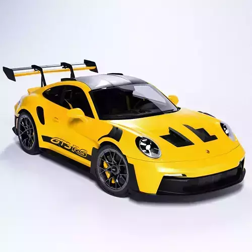 Porsche 992 GT3 RS 3D model
