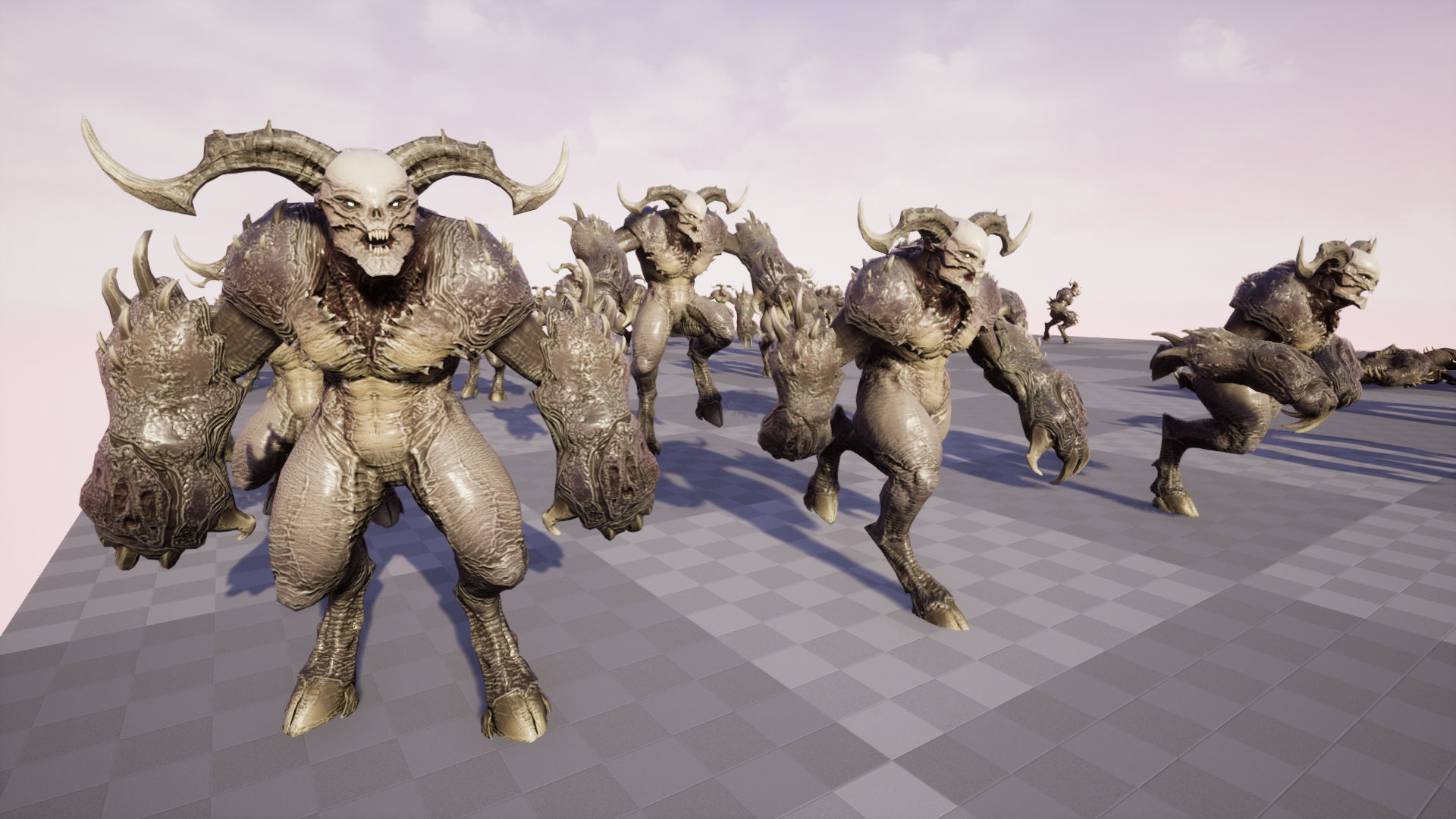 High Demon 2 Low-poly 3D model_21